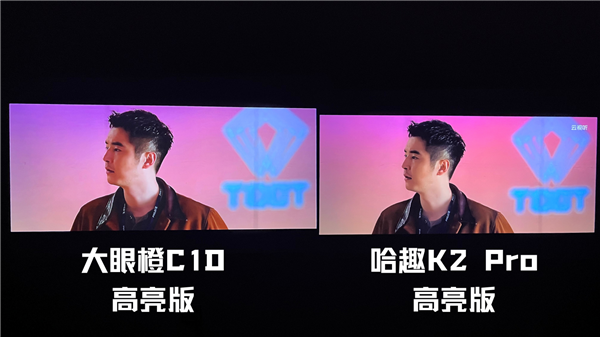 K2Pro高亮版对比大眼橙C1D高亮版！尊龙凯时app千元投影性价比之争：哈趣(图2)